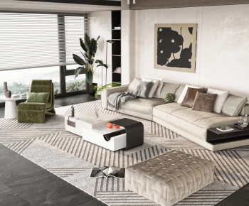 Modern A Living Room-ID:436718948