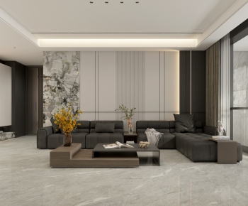 Modern A Living Room-ID:954514035