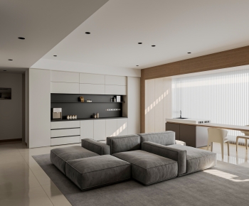 Modern A Living Room-ID:767391922