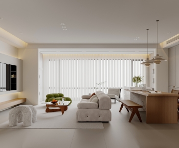 Modern A Living Room-ID:338592057