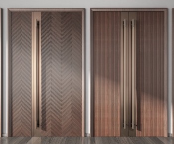 Modern New Chinese Style Double Door-ID:158323058