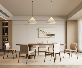 New Chinese Style Dining Room-ID:557660101
