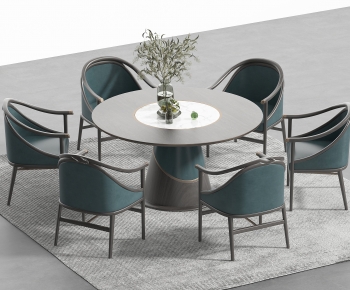 Modern Dining Table And Chairs-ID:872946987