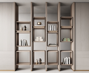 Modern New Chinese Style Bookcase-ID:618933926