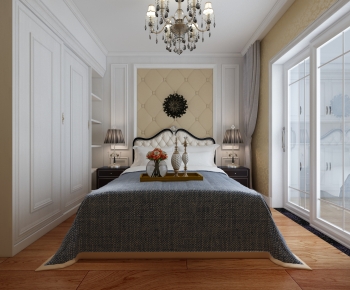 American Style European Style Bedroom-ID:692629846