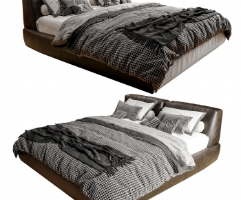 Modern Double Bed-ID:956960924