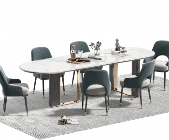 Modern Dining Table And Chairs-ID:285120963