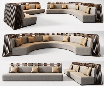 Modern Curved Sofa-ID:498141056