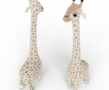 现代毛绒玩具长颈鹿-ID:507800648