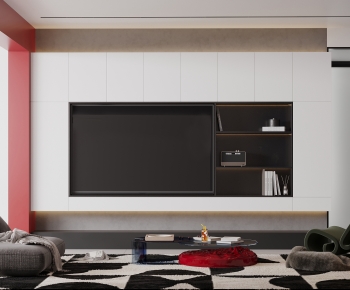 Modern A Living Room-ID:203741071