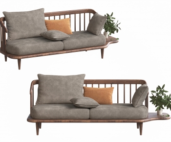 New Chinese Style A Sofa For Two-ID:385433919
