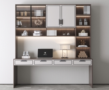 New Chinese Style Bookcase-ID:369375945