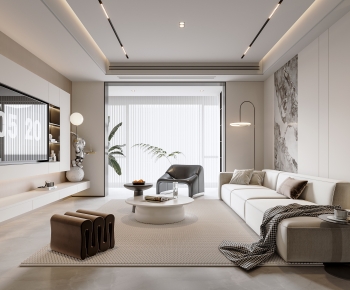 Modern A Living Room-ID:317473891