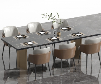 Modern Dining Table And Chairs-ID:522784958