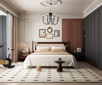 French Style Bedroom-ID:371921065