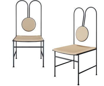 Wabi-sabi Style Single Chair-ID:355544093