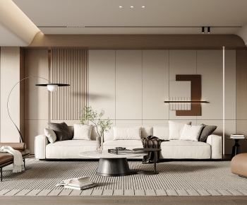 Modern A Living Room-ID:875053881