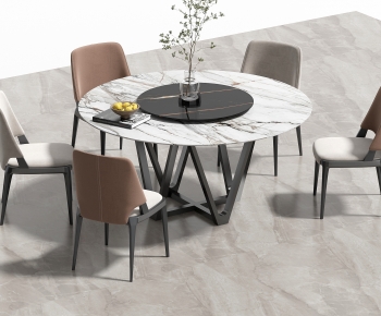 Modern Dining Table And Chairs-ID:402290835