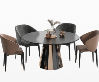 Modern Dining Table And Chairs-ID:665767915