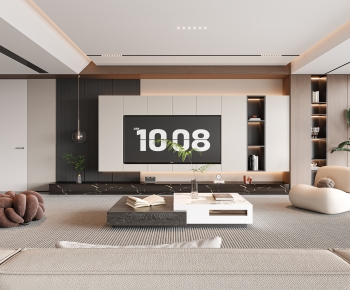 Modern A Living Room-ID:732908017