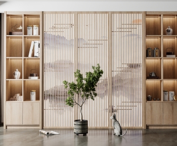 New Chinese Style Bookcase-ID:133019929