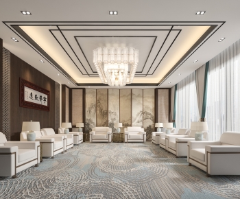 New Chinese Style Reception Room-ID:888637072