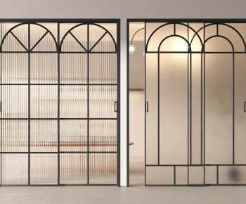 French Style Sliding Door-ID:109429452