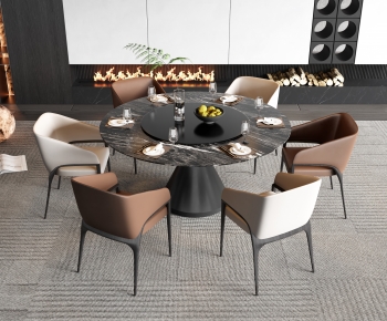 Modern Dining Table And Chairs-ID:246908907