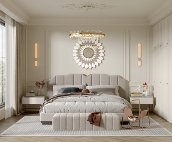 Simple European Style Bedroom-ID:168287992
