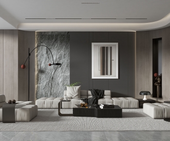 Modern A Living Room-ID:532145981