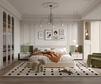 French Style Bedroom-ID:109448916