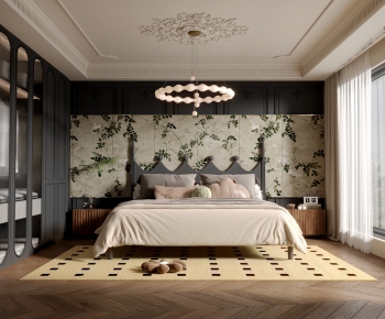 French Style Bedroom-ID:388588976