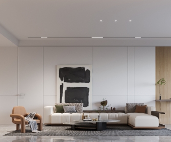 Modern A Living Room-ID:129127031