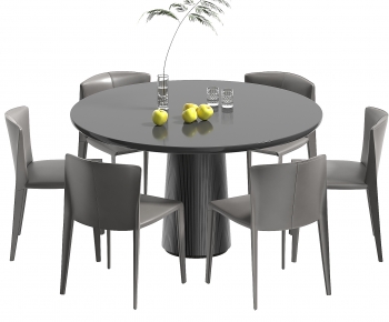 Modern Dining Table And Chairs-ID:103758108