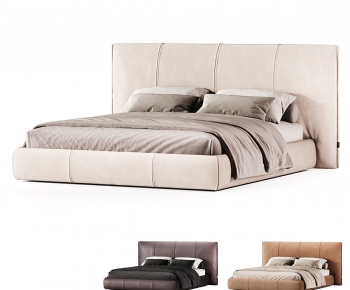 Modern Double Bed-ID:113600026
