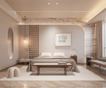 Wabi-sabi Style Bedroom-ID:201997046