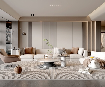Modern A Living Room-ID:893209076