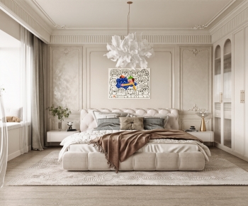 French Style Bedroom-ID:456628082