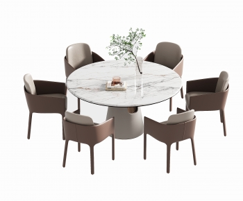 Modern Dining Table And Chairs-ID:289813046