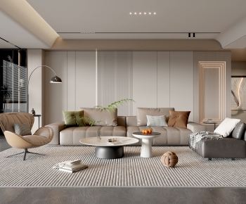 Modern A Living Room-ID:358936078