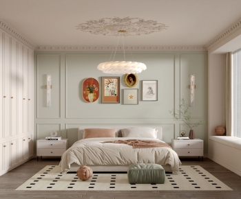 French Style Bedroom-ID:466871023