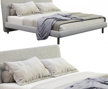 Modern Double Bed-ID:517463929