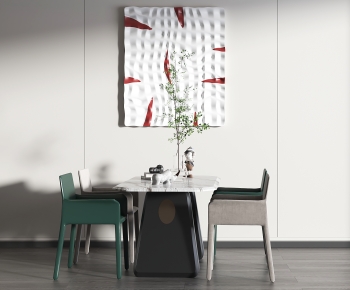 Modern Dining Table And Chairs-ID:561207068