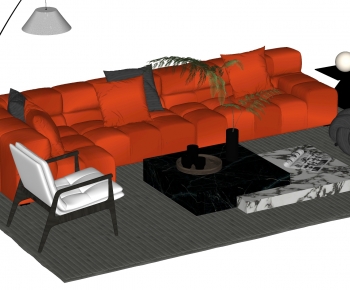 Modern Corner Sofa-ID:782622103