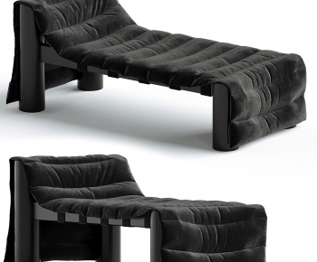 现代黑色沙发床-ID:798439989