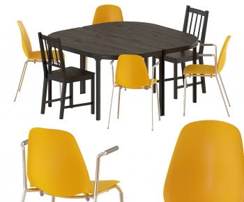 Modern Dining Table And Chairs-ID:172946937