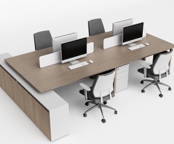 Modern Office Desk And Chair-ID:306719066