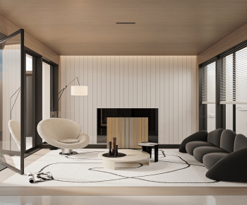 Modern A Living Room-ID:649962905