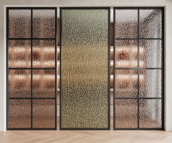 Modern Glass Screen Partition-ID:719230898