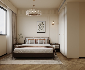 American Style Bedroom-ID:445897102